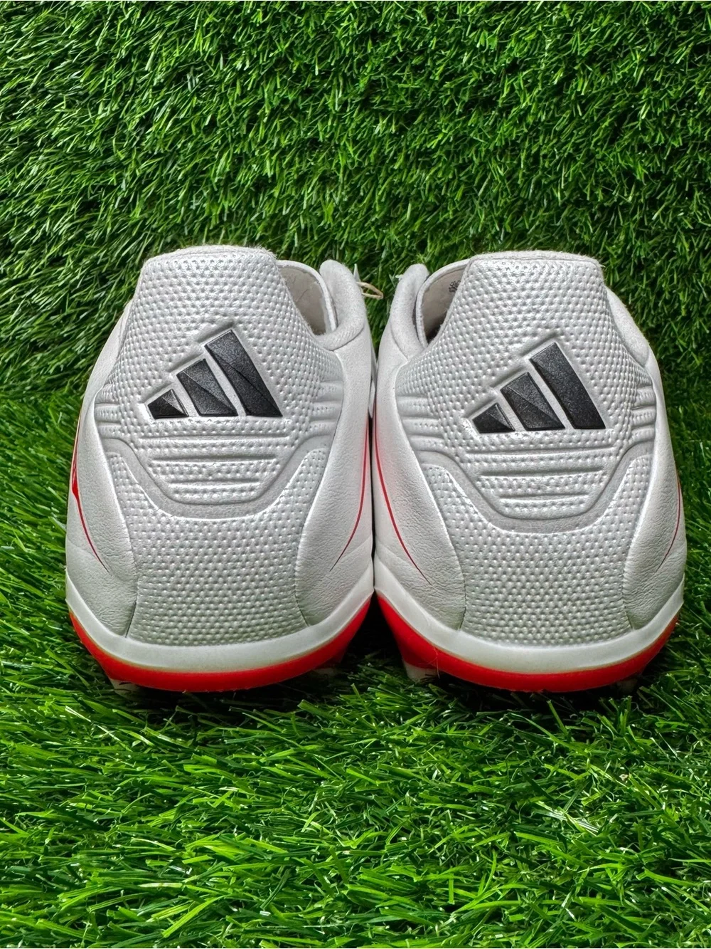 Size 12 - Mens Adidas Copa Pure IV League Firm Ground White Soccer Cleats JQ0484